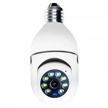 Камера видеонаблюдения в патрон IPC-V380-E27 удаленный доступ, ночная съёмка, определение движения, микрофон Артикул: Ven3696 фото