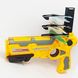 Детский игрушечный пистолет с самолетиками Air Battle катапульта с летающими самолетами (AB-1). Цвет: желтый ws23412 фото 3