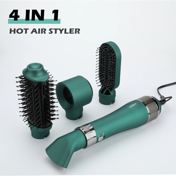 Фен-щетка для волос VGR профессиональный воздушный стайлер V-493 4 в 1 Артикул: G55412 фото