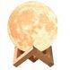 Нічник місяць, який світиться Moon Lamp 13 см ws35123 фото 6
