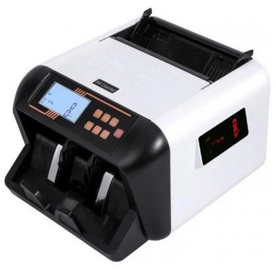Машинка для рахунку грошей з детектором валют UKC MG-555 лічильник банкнот, пристрій для перевірки купюр ws47832 фото