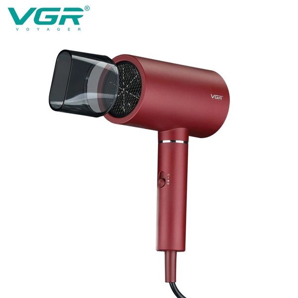 Професійний фен для волосся VGR V-431 потужністю 1600-1800 Вт із режимом холодного повітря. Колір: червоний ws61959-1 фото