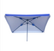 Зонт 2х2м квадратный торговый с серебряным напылением синий тент 889511 фото 6