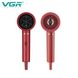 Професійний фен для волосся VGR V-431 потужністю 1600-1800 Вт із режимом холодного повітря. Колір: червоний ws61959-1 фото 8