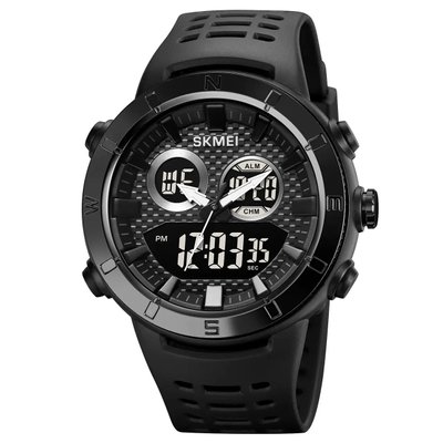 Годинник наручний чоловічий SKMEI 2014BKBK, годинник скмей чоловічий, оригінальний чоловічий годинник спортивний ws44676 фото