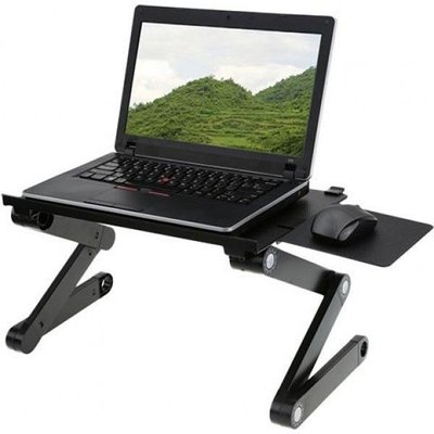 Столик трансформер для ноутбука Laptop Table T8, подставка для ноутбука Артикул: pr2541387 фото