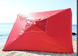 Зонт торговый прямоугольный усиленный 2х3 м. c ветровым клапаном зеленый тент 889512 фото 3
