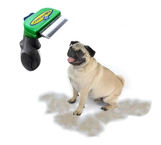 Фурминатор c кнопкой для маленьких короткошерстных собак FURminator short Hair Small Dog 4,5 см Артикул: 50948528 фото