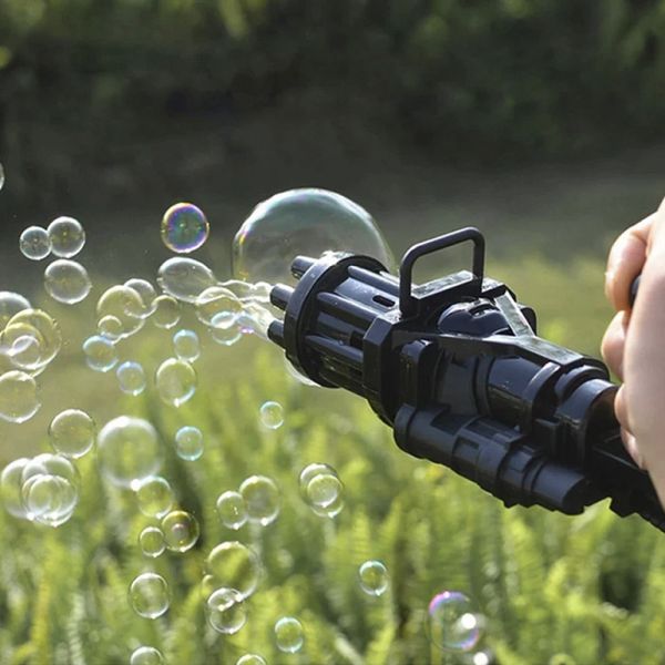 Пулемет детский с мыльными пузырями Gatling Миниган WJ 950 ws44667 фото