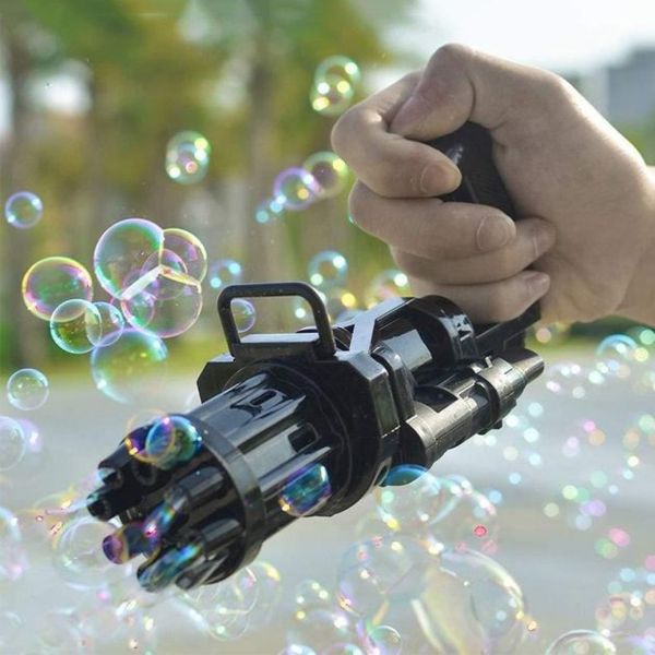 Кулемет дитячий з мильними бульбашками Gatling Мініган WJ 950 ws44667 фото