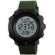 Годинник наручний чоловічий SKMEI 1213AG ARMY GREEN BIG SIZE, брендовий чоловічий годинник. Колір: зелений ws23278 фото 1