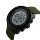 Часы наручные мужские SKMEI 1213AG ARMY GREEN BIG SIZE, брендовые мужские часы. Цвет: зеленый ws23278 фото 3