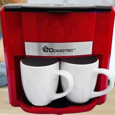 Кофеварка Domotec MS-0705 Red + 2 керамические чашки Артикул: sp0705 фото
