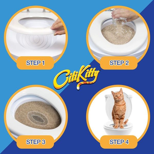 Набор для приучения кошки к унитазу CitiKitty Артикул: 801598788 фото