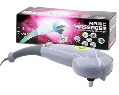 Вибрационный массажер для тела Magic MassagerMaxtop (8 насадок) Артикул: 5400081 фото