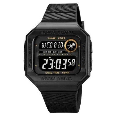 Годинник наручний чоловічий SKMEI 2022GDBK, армійський годинник протиударний, годинник армійський скмей чоловічий ws51838 фото