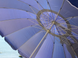 Зонты круглые торговые усиленные 3м, 16 спиц с ветровым клапаном Красный тент 889515 фото 6