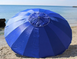 Зонты круглые торговые усиленные 3м, 16 спиц с ветровым клапаном Красный тент 889515 фото 2