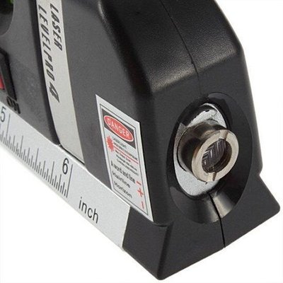 Лазерный уровень со встроенной рулеткой FIXIT Laser Level Pro 3 4в1 рулетка линейка Артикул: 1135 фото