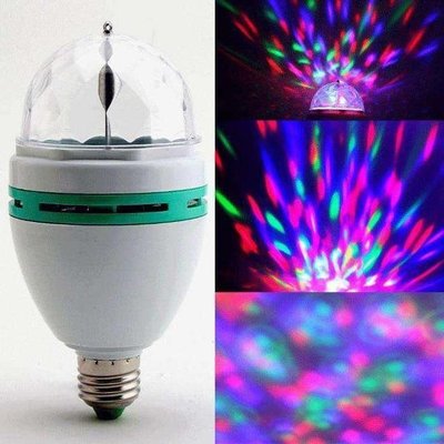 Светодиодная диско-лампа с патроном LED MINI PARTY Артикул: sa90935 фото