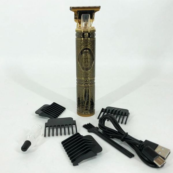 Машинка для стрижки волосся професійна триммер для бороди окантувальна машинка Shuke 3W SK-8017 ws29222 фото