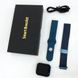 Smart Watch T80S, два браслета, температура тела, давление, оксиметр. Цвет: синий ws39115 фото 9