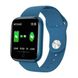 Smart Watch T80S, два браслета, температура тела, давление, оксиметр. Цвет: синий ws39115 фото 1