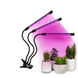 Светодиодная фитолампа Grow Light для выращивания растений, рассады Полный спектр 3 головы Артикул: Grow3 фото 1