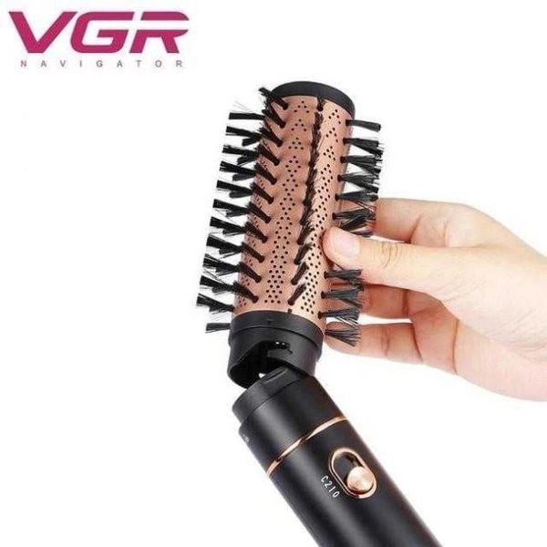 Фен гребінець VGR V-559 для завивки та сушіння волосся керамічне покриття 2 швидкості 2 насадки ws65671 фото
