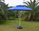 Зонт круглый очень прочный 2,5 м Антиветер с двойным куполом синий тент 890320 фото 8