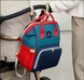 Сумка для мам синий тропик, уличная сумка для мам и малышей, модная многофункциональная TRAVELING SHAR Артикул: 2377714520/3 фото 8
