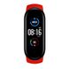 Фітнес браслет Smart Watch M5 Band Classic Black смарт годинник-трекер. Колір червоний ws57288-2 фото 9