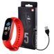 Фітнес браслет Smart Watch M5 Band Classic Black смарт годинник-трекер. Колір червоний ws57288-2 фото 6
