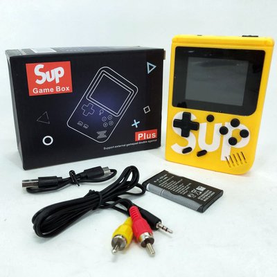 Игровая приставка консоль Sup Game Box 500 игр, игровые приставки к телевизору. Цвет: желтый ws76459-4 фото
