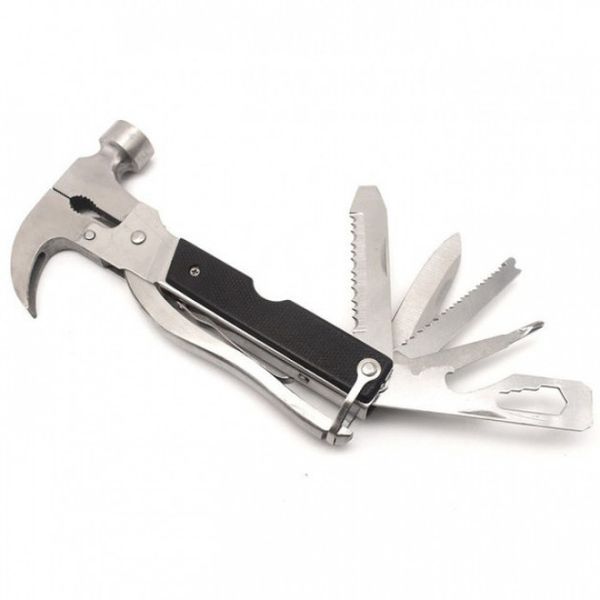 Набір для чоловіка: універсальний розвідний гайковий ключ Snapn + молоток Multi hammer 18в1 ws77315 фото