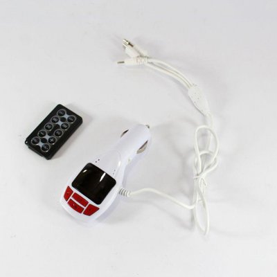 Фм-модулятор, трансмітер FM MOD CM 7010 c зарядкою для телефону, Фм модулятор блютуз в машину ws79652 фото