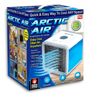 Портативный кондиционер 4в1 Rovus Arctic Air с подсветкой / Мини-кондиционер Артикул: pr2254786002 фото
