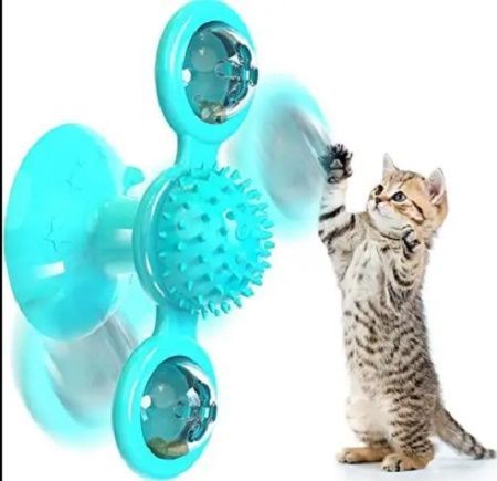 Игрушка для кота (спиннер) Rotate windmill cat toy Артикул: 10606 фото