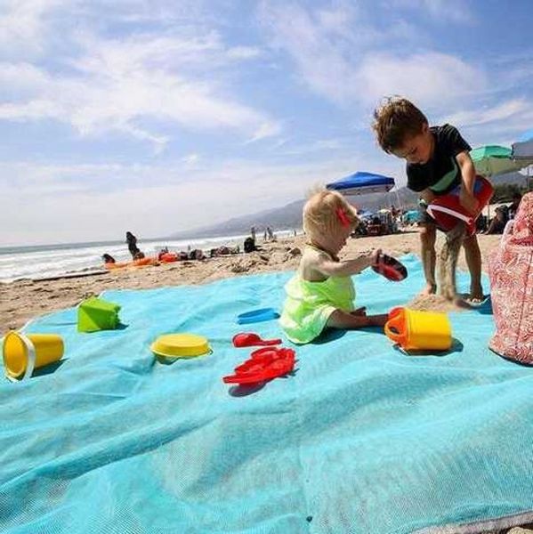 Анти-песок Пляжная чудо подстилка коврик для моря Originalsize Sand Free Mat Артикул: pr4567 фото