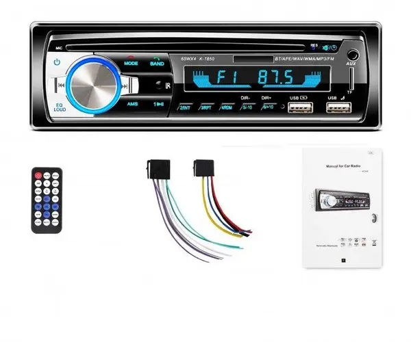 Автомагнитола JSD-520BT +AUX +Радио +Bluetooth, Блютуз магнитола в машину, Автомобильная магнитола 1 din Артикул: sp5521355 фото