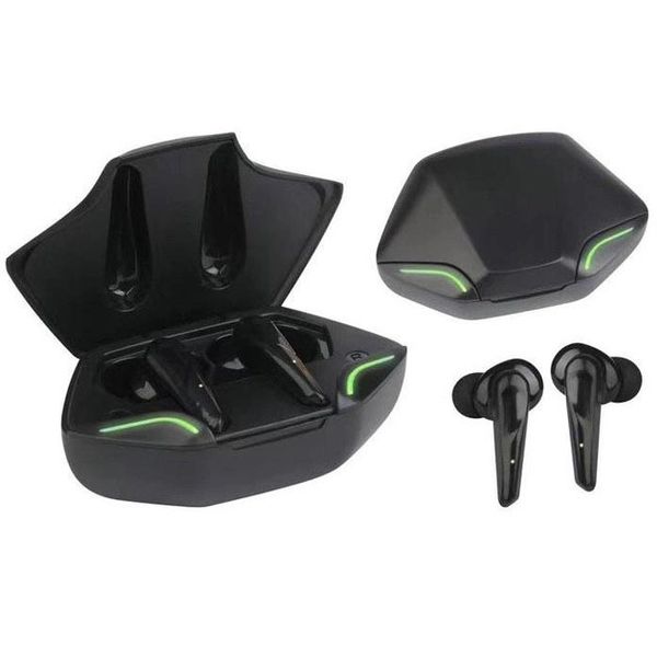 Бездротові навушники TWS Bluetooth Bakey G11 з мікрофоном. Кейс, повербанк, LED підсвічування. Колір: чорний ws68251 фото