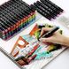 Набір маркерів для малювання Touch 36 шт./уп. двосторонні професійні фломастери для художників ws75398-1 фото 2