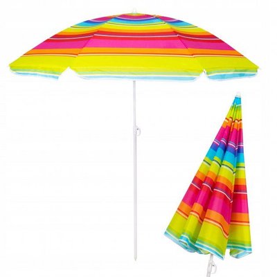 Пляжный зонт 180см, солнцезащитный зонт с креплением спиц Артикул: sa221106 фото