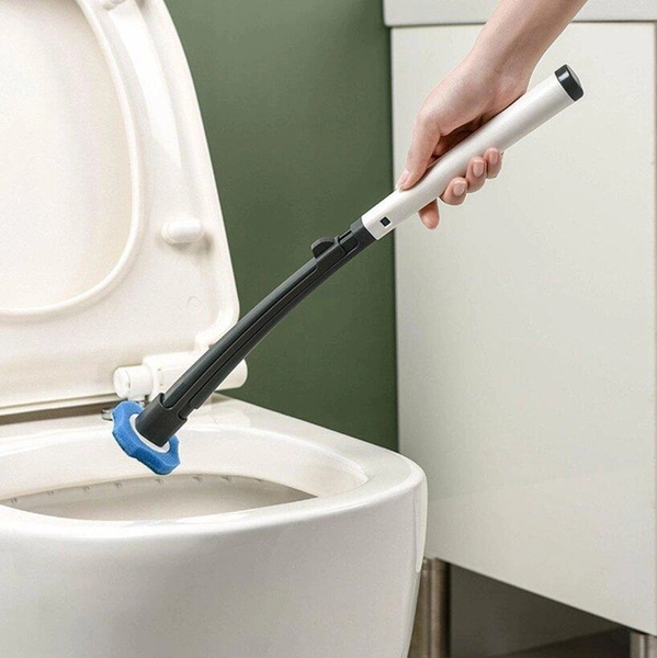 Универсальная щетка для уборки ванной со сменными насадками MTS clip type removable toilet brush Артикул: 2054123655 фото