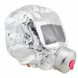 Маска противогаз из алюминиевой фольги, панорамный противогаз Fire mask защита головы от радиации ws75493 фото 10