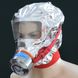 Маска противогаз из алюминиевой фольги, панорамный противогаз Fire mask защита головы от радиации ws75493 фото 11