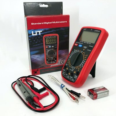 Мультиметр цифровой Digital UT61A профессиональный тестер вольтметр для дома, электронный мультиметр ws75736 фото