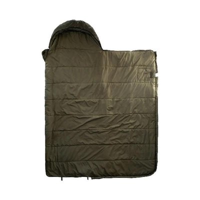 Зимний спальный мешок одеяло с капюшоном на флисе 2,1*0,75 см 400г/м,кв Артикул: ME11120 фото