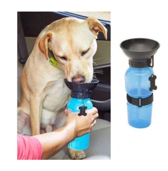 Дорожная бутылка, поилка для собак Aqua Dog 550 мл Артикул: pr30025 фото
