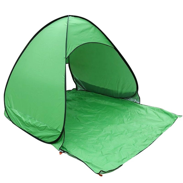 Палатка пляжная зеленая 150/165/110 автоматическая пляжная палатка со шторкой Артикул: G14834 фото